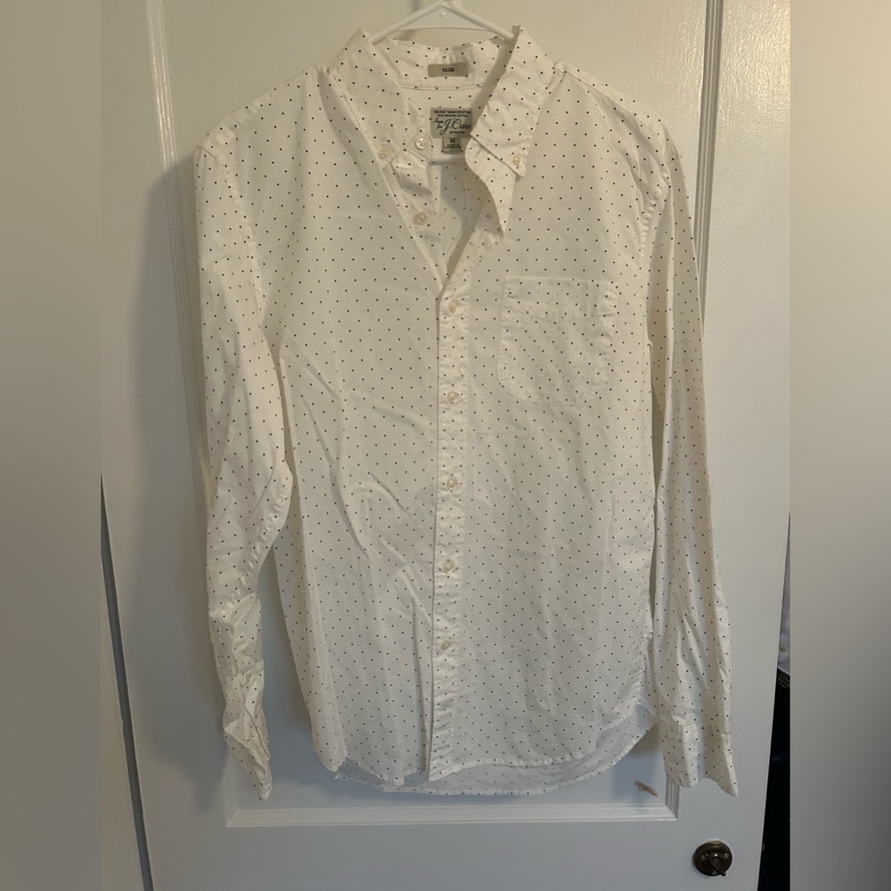 J. Crew Slim organic cotton oxford shirt